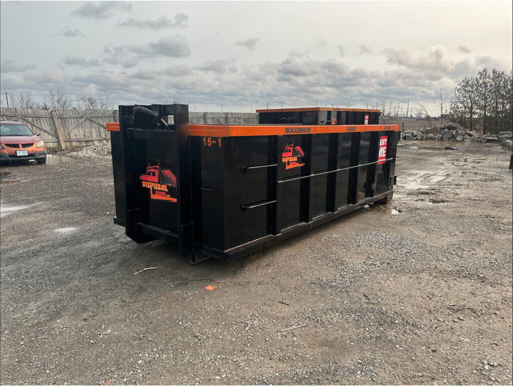 Disposal Guys Bin Dumpster Rental - 15 Yard Bin