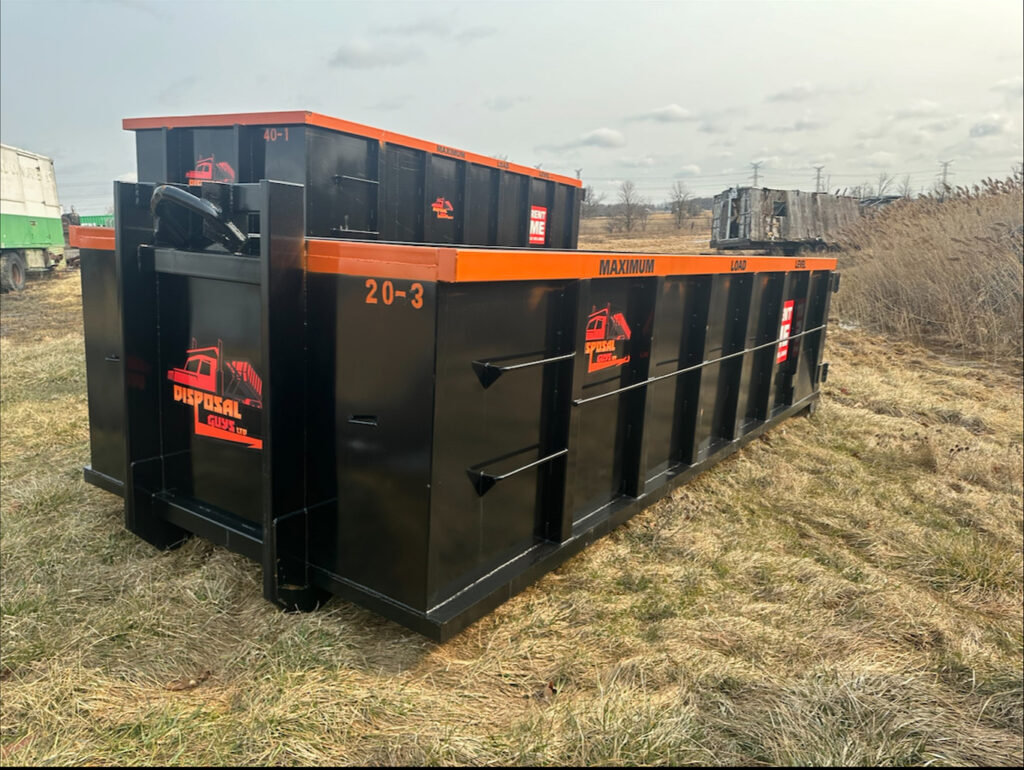 Disposal Guys Bin Dumpster Rental - 20 Yard Bin